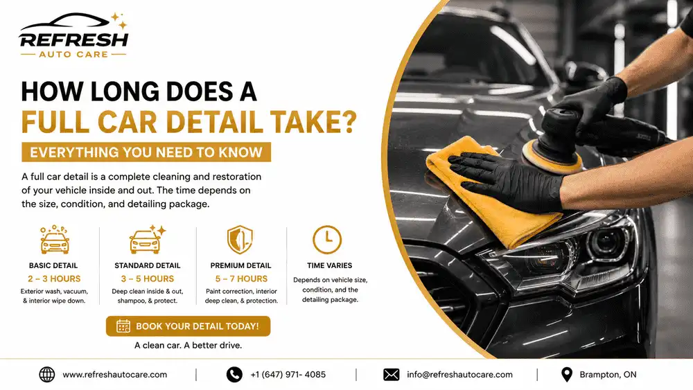 How Long Does a Full Car Detail Take? Everything You Need to Know