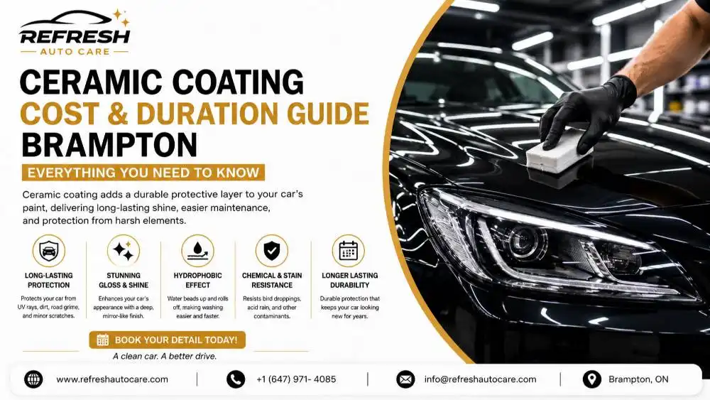 Ceramic Coating Cost & Duration Guide Brampton